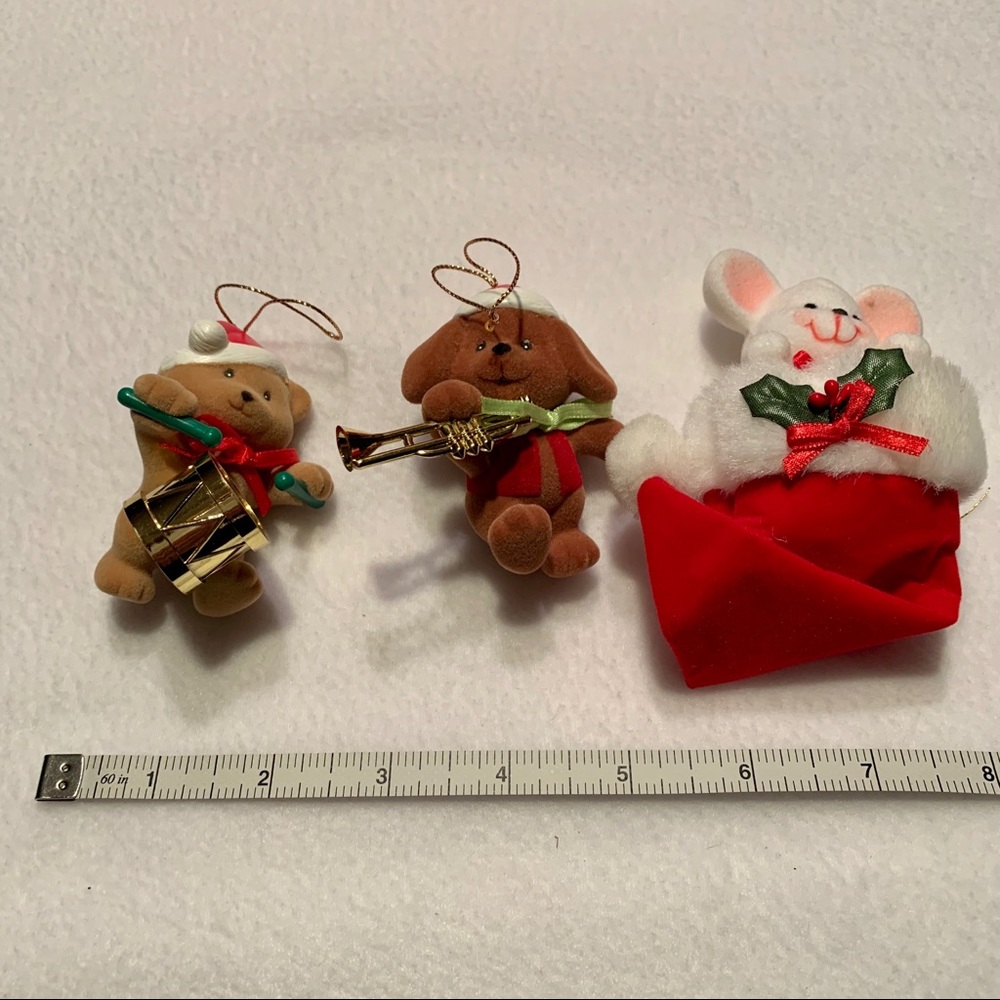 Avon Merry Marchers & Peek-a-Boo Ornaments